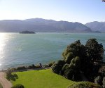 Il Lago Maggiore visto dalla Villa